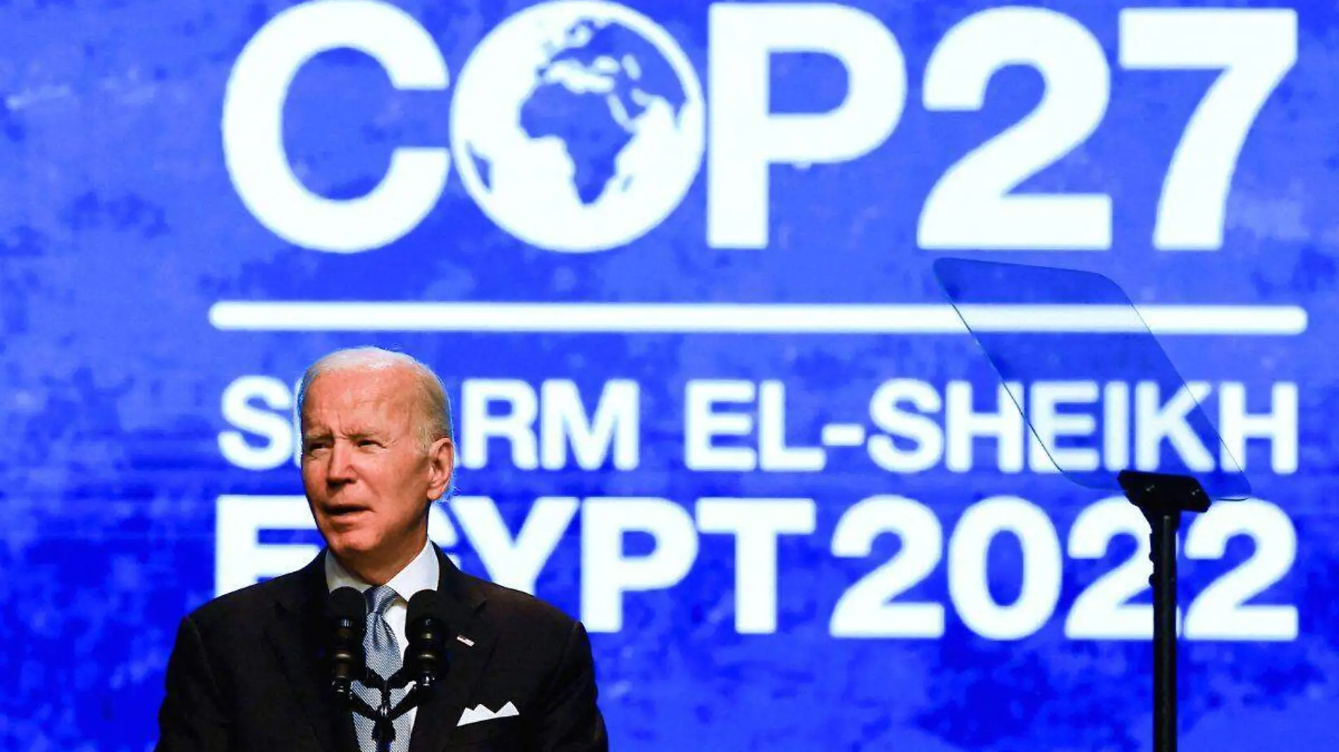 Discurso de Biden decepciona a ecologistas y países vulnerables en la COP27